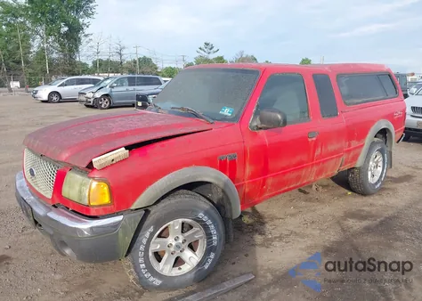 2002 Ford Ranger Edge/Xlt z USA, uszkodzony, nr VIN 1FTZR45EX2TA64105